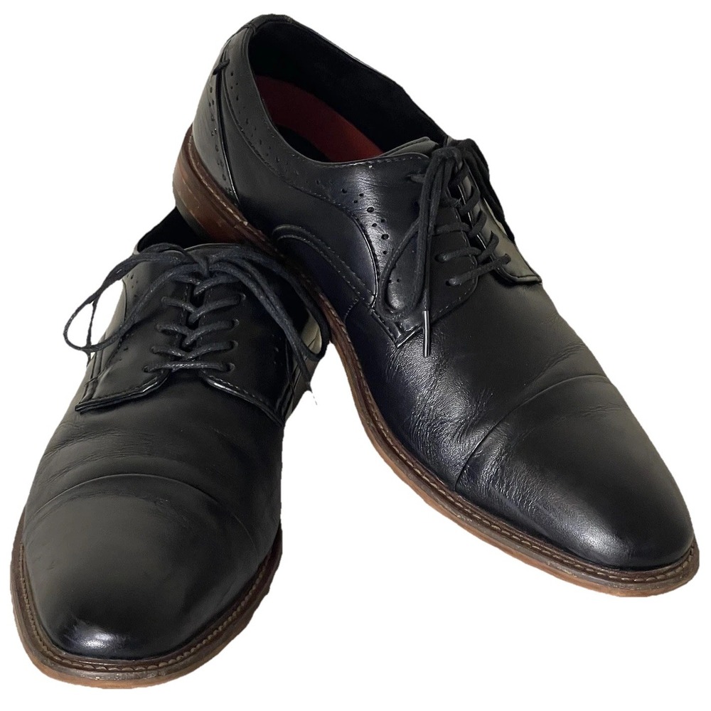 Stacy Adams Red Zone Collection Men's‎ Dress Shoes Black Size 10 Medium